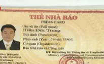 Thu hồi thẻ nhà báo của Chủ tịch Trung tâm hỗ trợ người nghèo