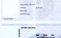 16 địa phương cấp thẻ Căn cước công dân từ 1/1/2016