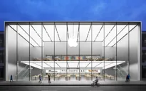 Lộng lẫy Apple Store mới khai trương tại Trung Quốc