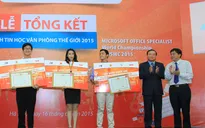 Trao giải cuộc thi Vô địch Tin học văn phòng thế giới 2015 tại Việt Nam