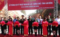 Thông xe đường Trường Sơn Đông đoạn qua Lâm Đồng