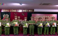 Bộ Công an đón nhận thư khen của Chủ tịch nước