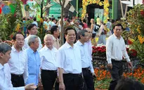 Thủ tướng dự lễ hội Đường hoa Tết tại TP.HCM