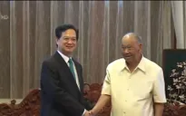 Thủ tướng hội kiến các nguyên lãnh đạo Đảng và Nhà nước Lào