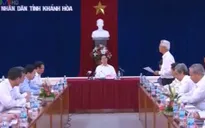 Thủ tướng thăm và làm việc tại Khánh Hòa