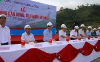 Chính thức đóng cống dẫn dòng tích nước thủy điện Lai Châu