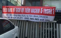 Công ty cổ phần vật tư tiêu hao y tế Sài Gòn sai phạm trong việc tiêm vaccine dịch vụ