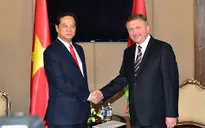 Thủ tướng Nguyễn Tấn Dũng hội kiến Thủ tướng Belarus