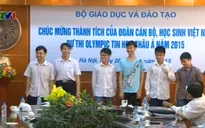 Khen thưởng học sinh đạt huy chương Olympic Tin học châu Á