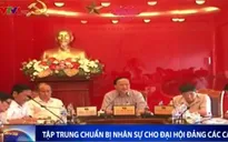 Đồng chí Tô Huy Rứa làm việc với tỉnh Quảng Ngãi về công tác xây dựng Đảng