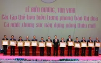 Tôn vinh các điển hình tiên tiến trong xây dựng nông thôn mới