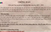 TP.HCM: Đẩy mạnh công tác giám sát trong năm học 2015 - 2016