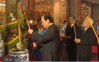 TP.HCM dâng cúng bánh Tét lên Quốc tổ Hùng Vương