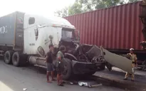 TP.HCM: Tai nạn liên hoàn giữa 3 xe container