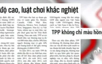 Hiệp định TPP – Điểm nhấn báo chí ngày 6/10