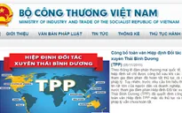 Bộ Công Thương công bố toàn văn Hiệp định TPP