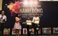 Trao giải Cuộc thi vẽ tranh “Hành động vì thiên nhiên hoang dã”
