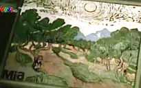 Vẽ tranh trên... đồng ôliu