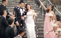 Ảnh cưới lãng mạn của Trúc Diễm và chú rể Việt kiều
