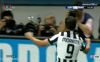 Morata sút bồi cận thành tung lưới Barca san hòa tỉ số
