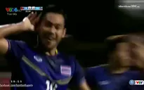 Pakom ghi bàn vào lưới U23 Việt Nam mở tỉ số cho U23 Thái Lan