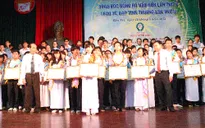 57 học sinh xuất sắc được nhận Giải thưởng Trương Vĩnh Ký lần thứ XI