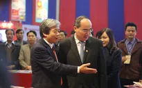 Đồng chí Nguyễn Thiện Nhân đánh giá cao hoạt động của VTV tại Hội báo Xuân