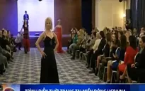 Nữ chiến binh trình diễn thời trang tại miền Đông Ukraine