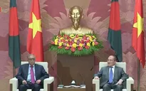 Chủ tịch Quốc hội Nguyễn Sinh Hùng tiếp Tổng thống Bangladesh