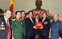Thủ tướng gặp mặt cựu chiến binh Hội Chiến sỹ Thành cổ Quảng Trị