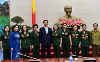 Thủ tướng gặp mặt đại diện cựu chiến binh và cựu thanh niên xung phong