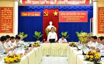 Cà Mau cần phát huy mạnh lợi thế về thủy sản để vươn lên