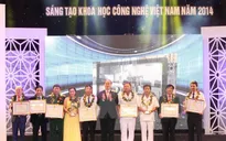 40 công trình nhận Giải thưởng Sáng tạo KH&CN Việt Nam 2014