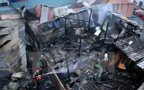 Hỏa hoạn kèm theo tiếng nổ tại xưởng gỗ khiến dân hoảng loạn