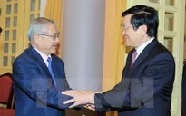 Chủ tịch nước tiếp Đoàn Hội hữu nghị Việt Nam - Nhật Bản vùng Kansai