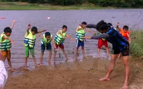 Ninh Thuận: Diễn tập cứu hộ, cứu nạn trên biển