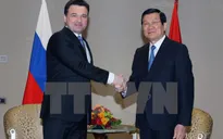 Chủ tịch nước Trương Tấn Sang tiếp Thống đốc tỉnh Moskva