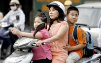 Tuần lễ cao điểm xử lý vi phạm về đội mũ bảo hiểm cho trẻ em