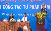 Chủ tịch Quốc hội dự Hội nghị triển khai công tác Tư pháp năm 2015