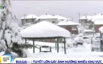Bulgaria: Tuyết rơi nhiều khiến cuộc sống người dân xáo trộn