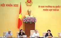 Phiên họp thứ 40 Ủy ban Thường vụ Quốc hội: "Nóng" vấn đề Luật phí và lệ phí