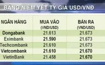 Tỷ giá USD tăng cao nhất trong vòng 1 tháng