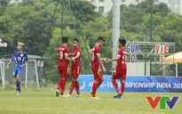 Đè bẹp U16 Guam 18-0, U16 Việt Nam vươn lên dẫn đầu bảng J