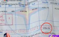 TP.HCM: Hàng trăm hộ dân “choáng” vì hóa đơn tiền điện tăng bất thường