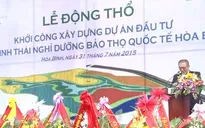 Hòa Bình khởi công khu sinh thái nghỉ dưỡng 2.000 tỷ đồng