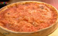 Cách làm Pizza Chicago Pepperoni thơm ngon