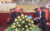 Bí thư Thành ủy Hà Nội tiếp Bộ trưởng Bộ truyền giáo Tòa thánh Vatican