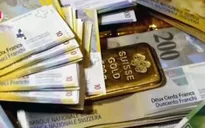 Giá vàng tăng mạnh sau khi Thụy Sĩ bỏ trần tỷ giá