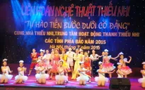 Trao giải Liên hoan nghệ thuật thiếu nhi các tỉnh phía Bắc 2015
