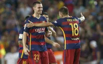 Vermaelen lần đầu lập công, Barcelona thắng nhọc Malaga
